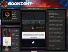 Tablet Screenshot of goanight.net
